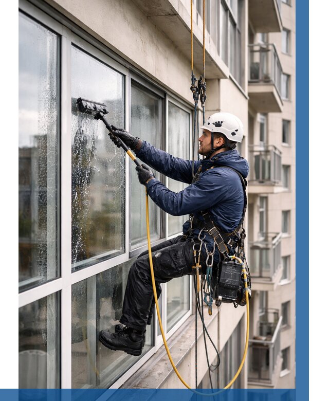 Мойка балконного остекления в Архангельске от 3598 р. | ВЫСОТНИК-Рхн