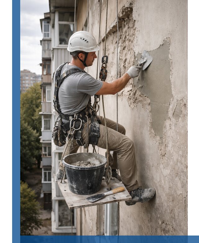 Восстановление фасадной штукатурки в Архангельске с гарантией качества