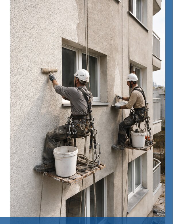 Нанесение короеда на фасад в Архангельске от 463 р. | ВЫСОТНИК-Рхн