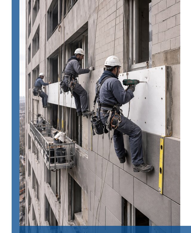 Монтаж фасадных термопанелей высокого качества в Архангельске