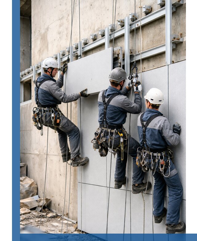 Монтаж вентилируемого фасада в Архангельске под ключ с гарантией качества