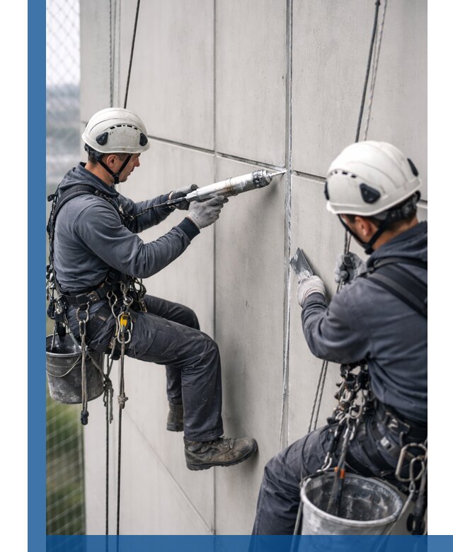 Первичная герметизация швов фасадов и кровель в Архангельске