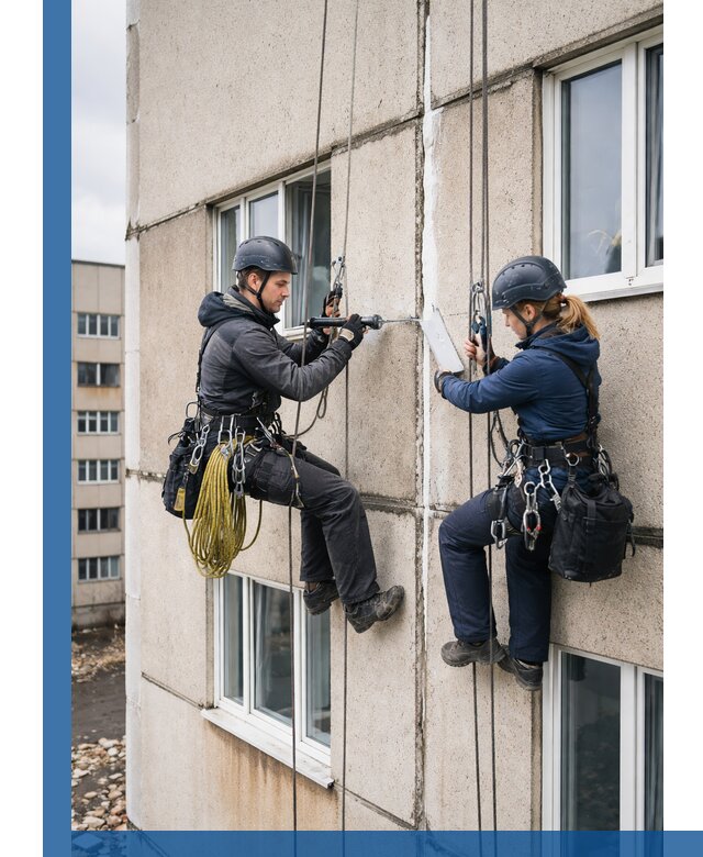 Герметизация межпанельных швов тёплым швом в Архангельске