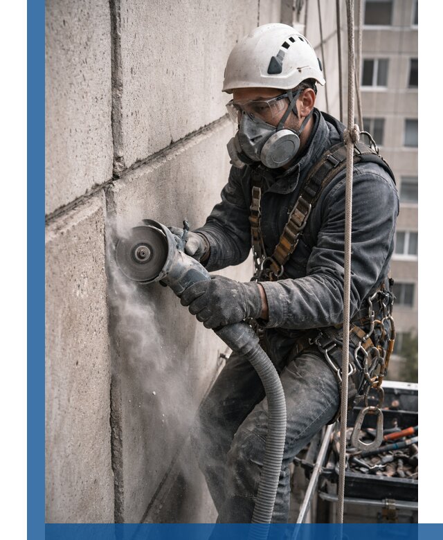 Штробление межпанельных швов в Архангельске качественно и быстро