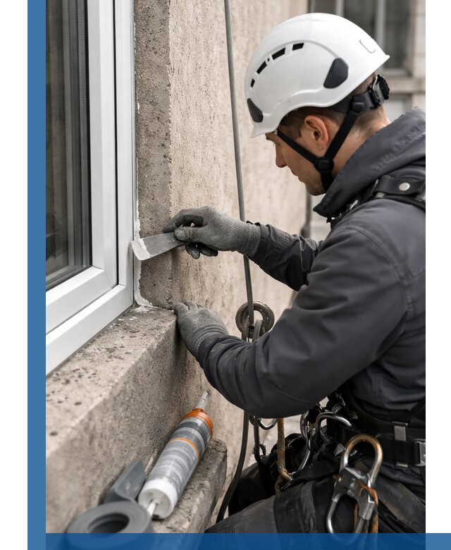 Герметизация монтажных швов окон в Архангельске с гарантией качества