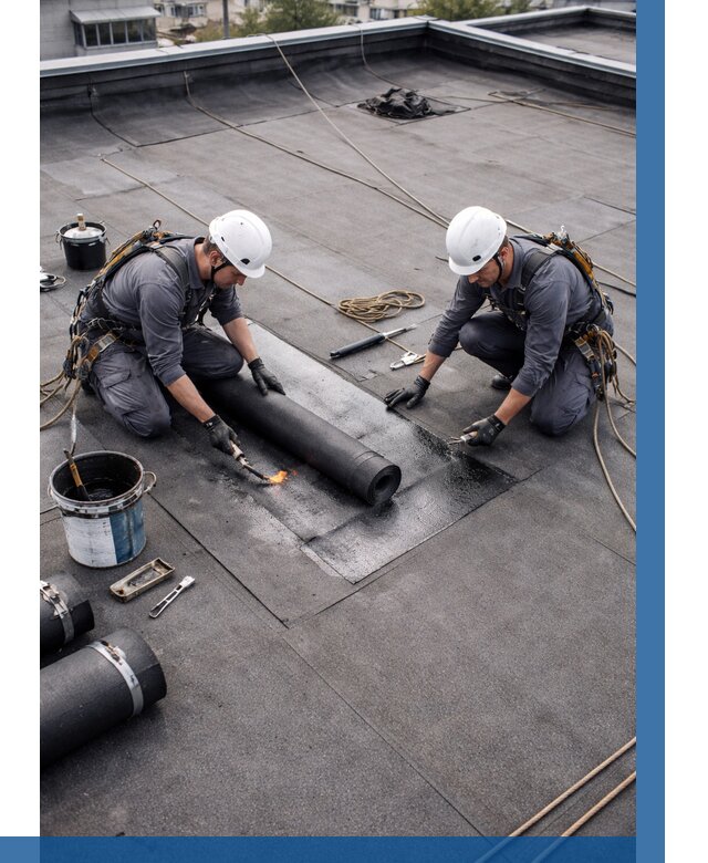 Ремонт мягкой кровли под ключ в Архангельске от 720 р. | ВЫСОТНИК-Рхн