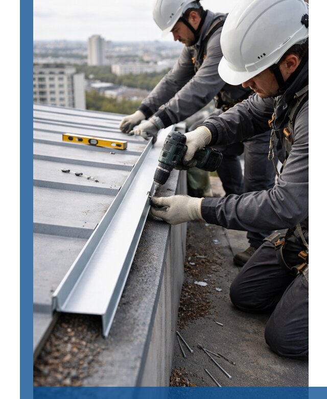 Монтаж капельника на кровле в Архангельске с гарантией качества