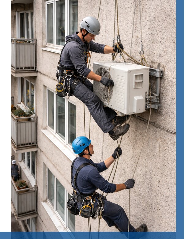 Перенос внешнего блока кондиционера в Архангельске от 9253 р.| ВЫСОТНИК-Рхн