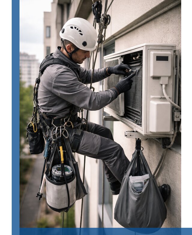 Обслуживание внешнего блока кондиционера в Архангельске профессионально