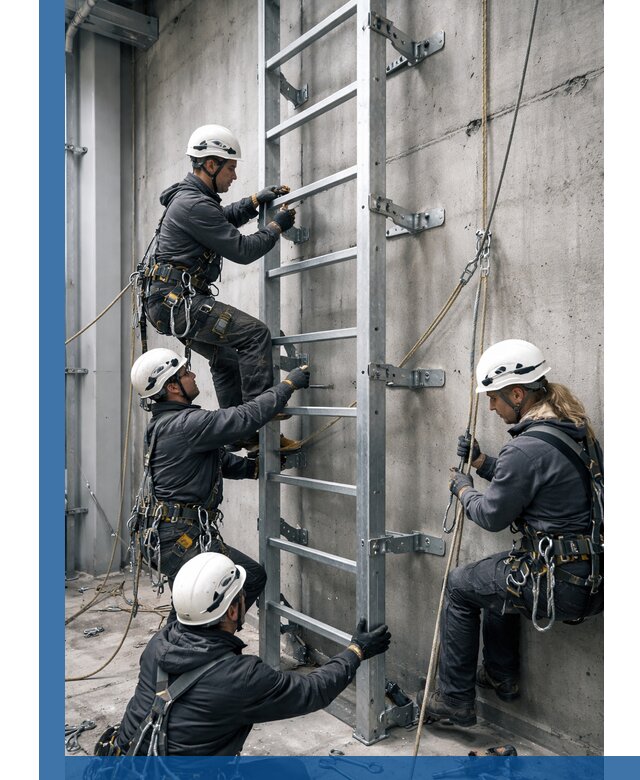 Монтаж металлических лестниц в Архангельске под ключ со гарантией