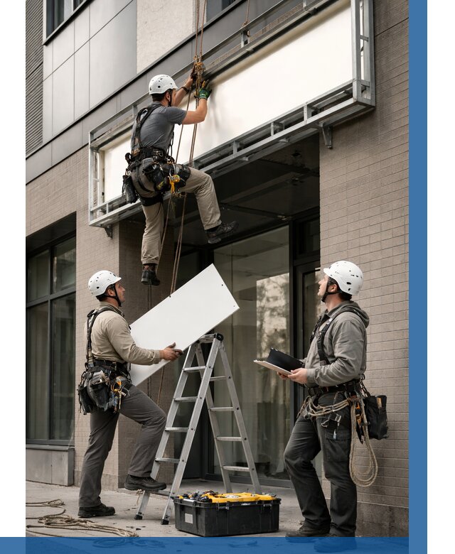 Монтаж светового короба в Архангельске от 6683 р. | ВЫСОТНИК-Рхн