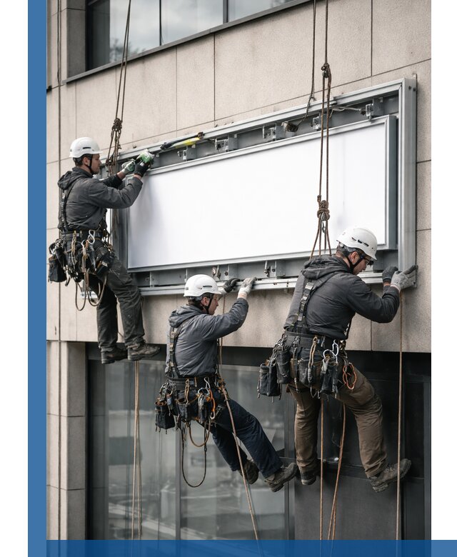 Профессиональный монтаж светового короба под ключ в Архангельске