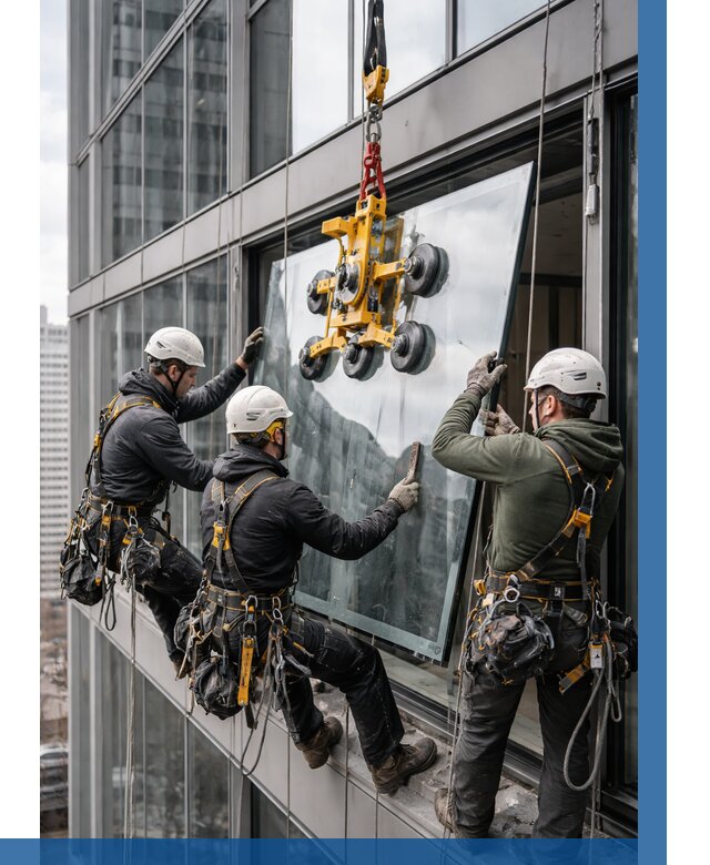 Фасадное остекление зданий под ключ в Архангельске от 10281 р. | ВЫСОТНИК-Рхн