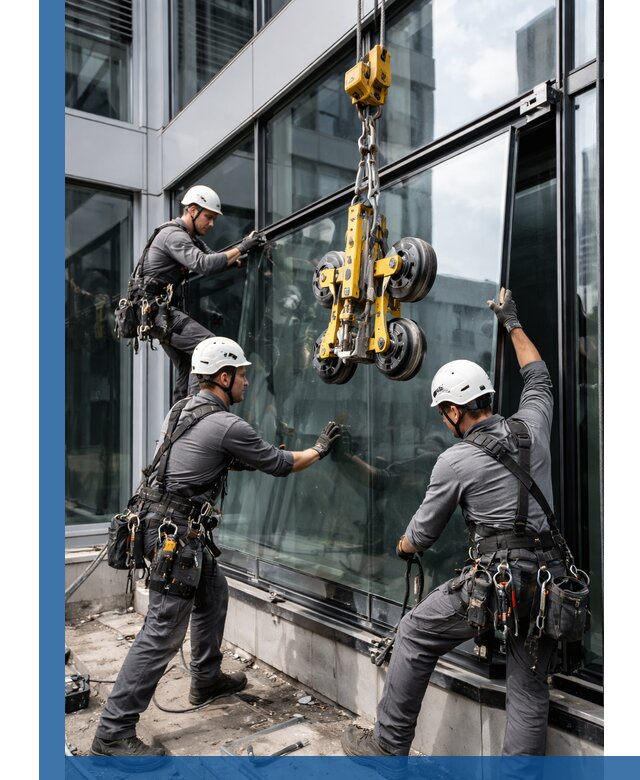 Структурное остекление фасадов в Архангельске монтаж и обслуживание