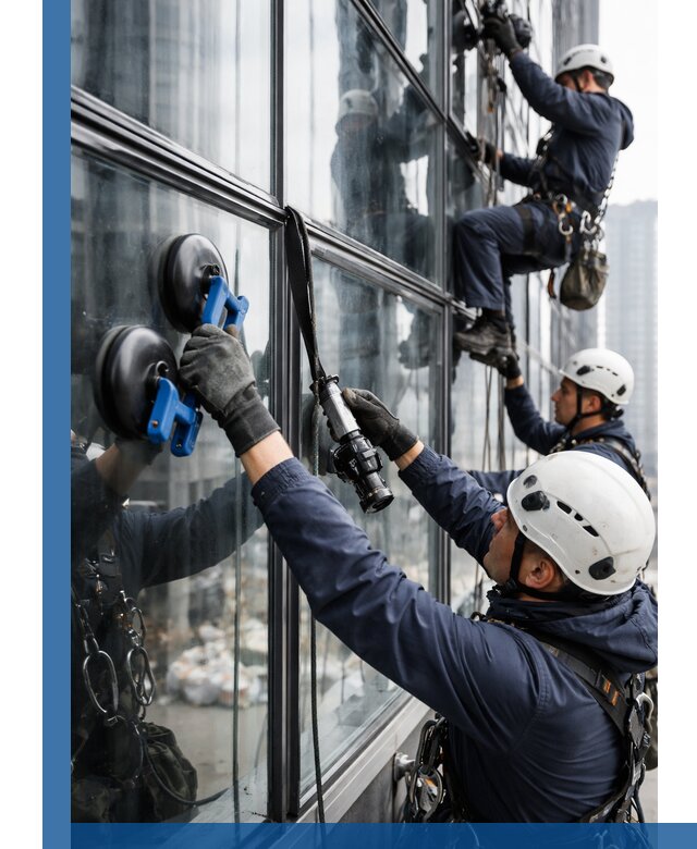 Радиусное остекление фасадов под ключ в Архангельске с гарантиями