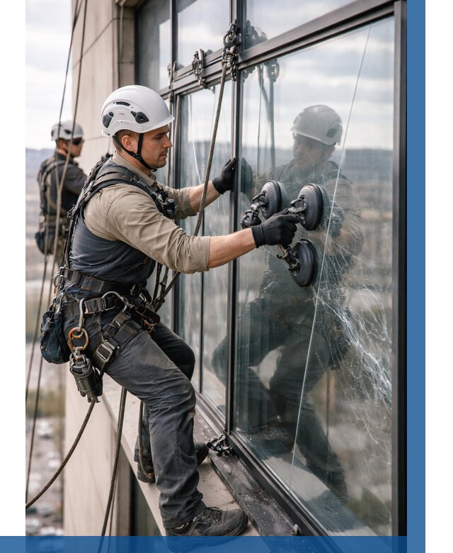 Замена стекла в витраже в Архангельске под ключ от 8739 р. | ВЫСОТНИК-Рхн