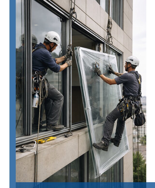 Профессиональная замена стекла в витраже в Архангельске с гарантией