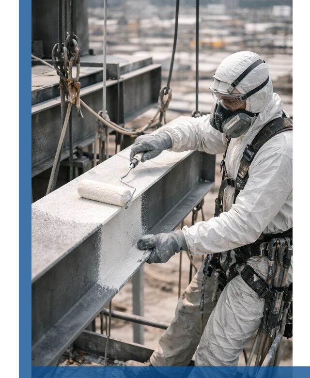 Профессиональная огнезащитная обработка металлоконструкций в Архангельске