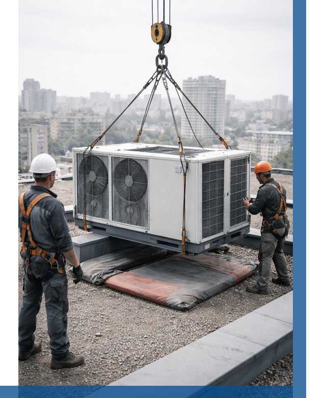 Подъем груза на крышу в Архангельске от 5141 р. | ВЫСОТНИК-Рхн заказать