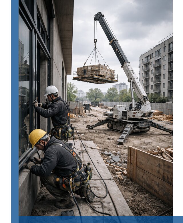 Аренда крана Пионер в Архангельске для строительных работ