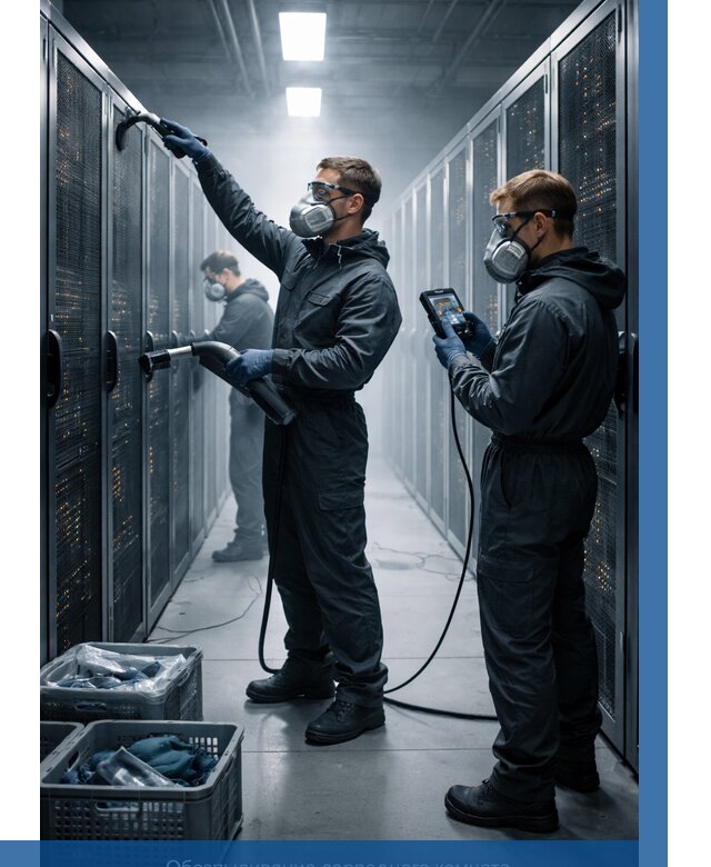 Обеспыливание серверной комнаты в Архангельске от 4626 р. | ВЫСОТНИК-Рхн