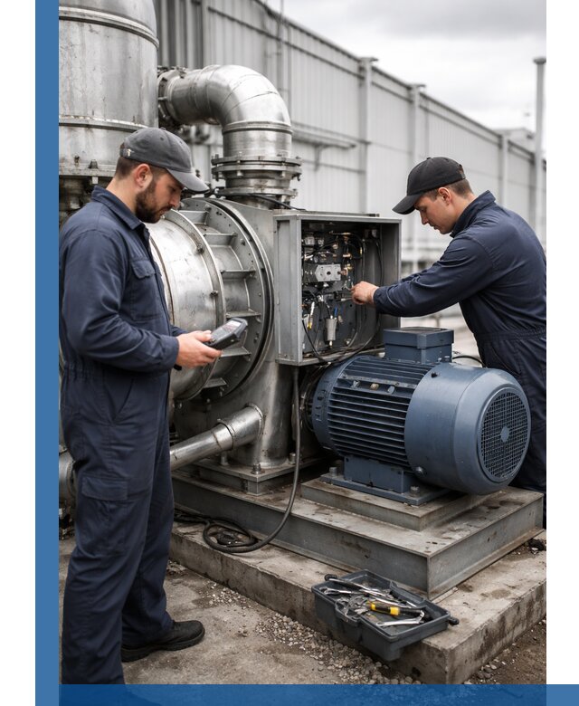 Техническое обслуживание промышленного оборудования в Архангельске
