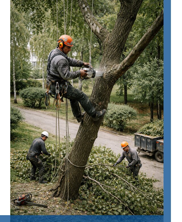 Кронирование деревьев в Архангельске от 6683 р. | ВЫСОТНИК-Рхн