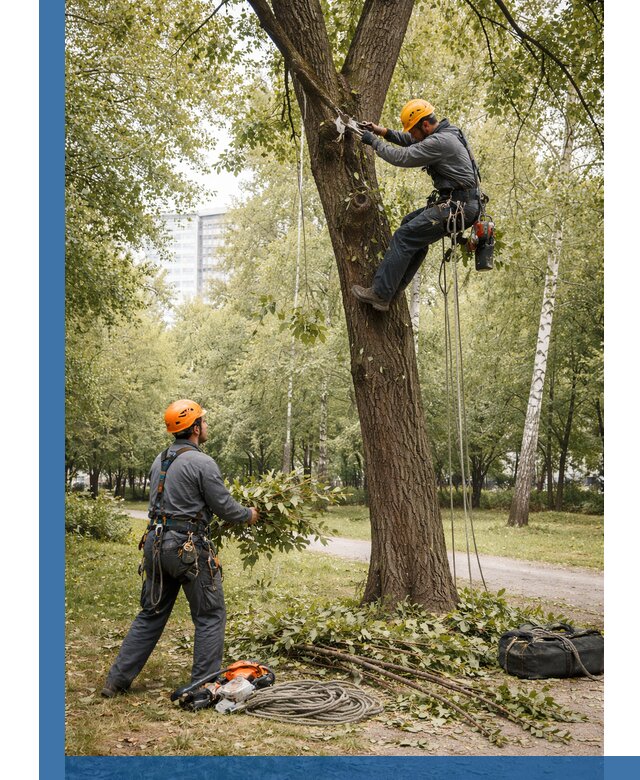 Санитарная обрезка деревьев в Архангельске, профессионально и безопасно