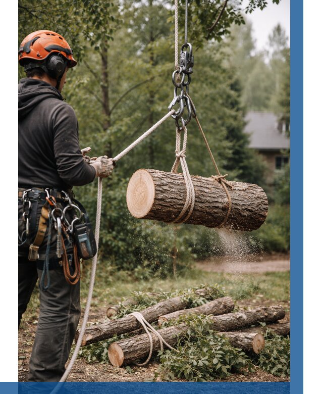 Валка деревьев частями в Архангельске от 7711 р. | ВЫСОТНИК-Рхн