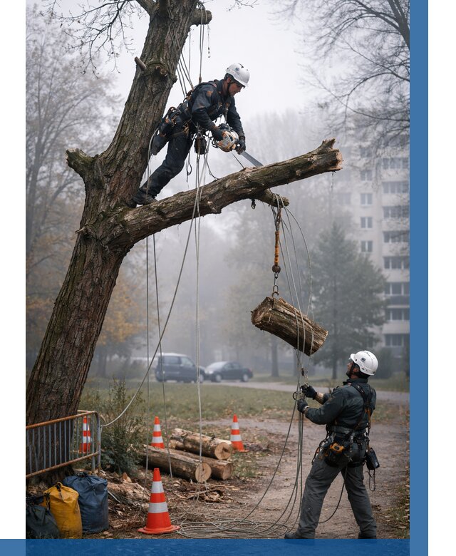 Удаление аварийных деревьев в Архангельске от 15422 р. | ВЫСОТНИК-Рхн