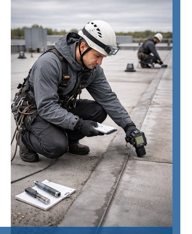 Обследование кровли на протечки в Архангельске от 4626 р. | ВЫСОТНИК-Рхн