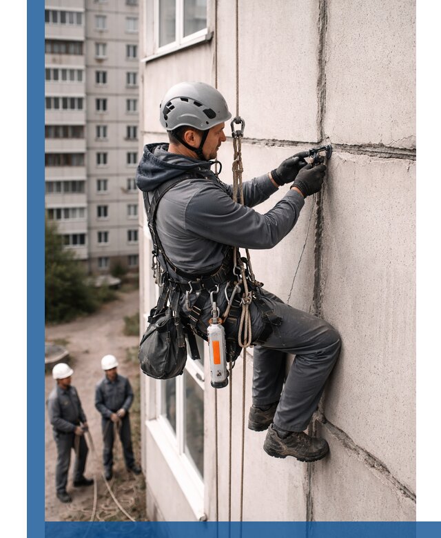 Обследование межпанельных швов и герметизация в Архангельске