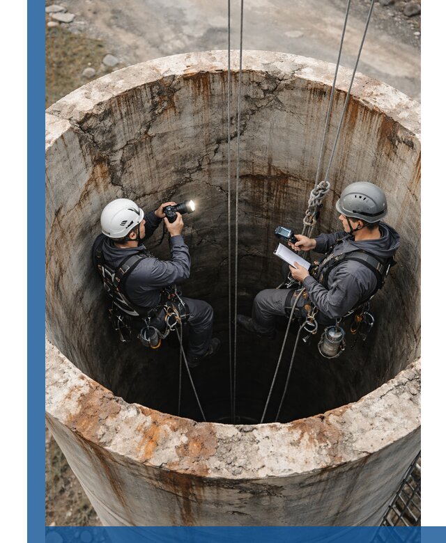 Обследование дымовой трубы: диагностика и оценка состояния в Архангельске