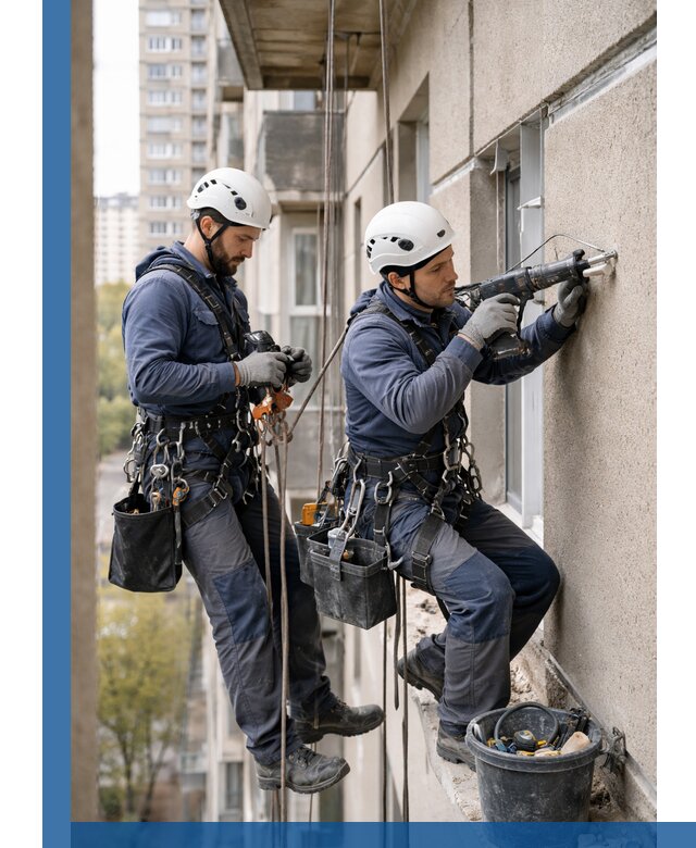 Промышленные альпинисты высотные работы и монтаж в Архангельске